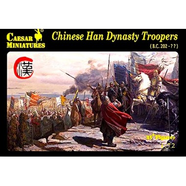 Figurine maquette Caesar Miniatures: Chinois troopers dynastie Han