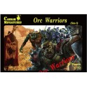 Figurines maquette Caesar Miniatures: Orc Warrior set n°2