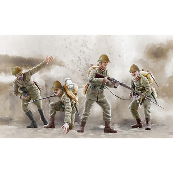 Italeri I6059 - Figurine Troupes De Montagne Italiennes Seconde Guerre Mondiale 1:72