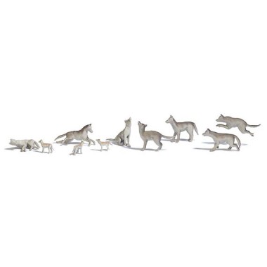Figurines Meute de loups Figurines Meute de loups