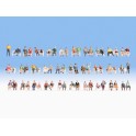 Figurines Set de figurines économiques "Gens assis"