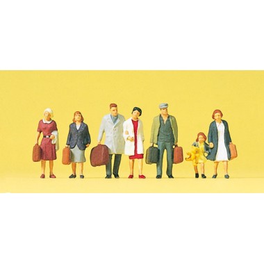 Figurines Voyageurs marchants Figurines Voyageurs marchants