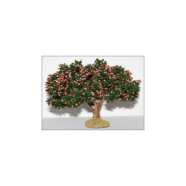 Pommier avec pommes rouges 11 cm Pommier avec pommes rouges 11 cm
