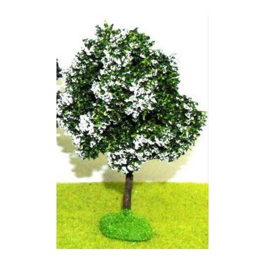 Arbre fleuri Acacia boule blanc 10 cm Arbre fleuri Acacia boule blanc 10 cm