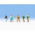 Figurines Gangsters et police