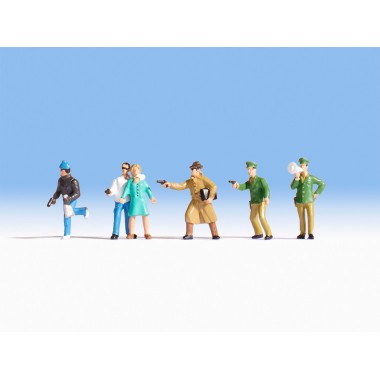 Figurines Gangsters et police Figurines Gangsters et police