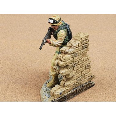 Figurine Opération IRAK FREEDOM 2003 Capt. Rocha, Bagdad