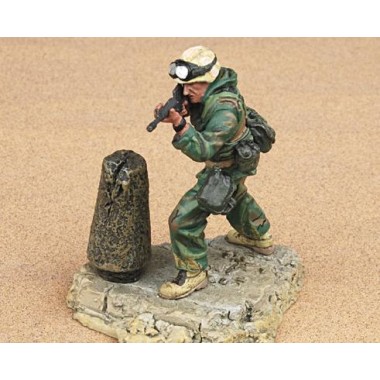 Figurine Opération IRAK FREEDOM 2003 Marine Gysgt. Chen, Bagdad