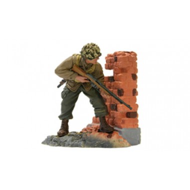 Figurine 101ème Airborne, 2ème GM Normandie 1944 SSgt. Rizzo