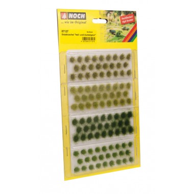 Touffes d'herbes "vert clair et vert foncé" Touffes d'herbes "vert clair et vert foncé"