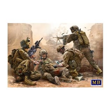 Figurines Infanterie US sous le feu Irak 2010