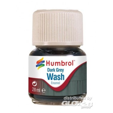 Humbrol Peinture de finition Enamel gris foncé 28 ml