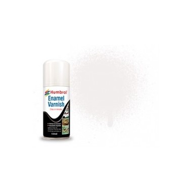 Humbrol 135 vernis satiné en bombe, pour peinture enamel, 150 ml