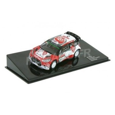 Miniature CITROEN DS3 WRC 7 MEEKE rallye du Portugal 2016 1er