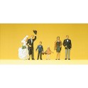Figurines Mariés et invités