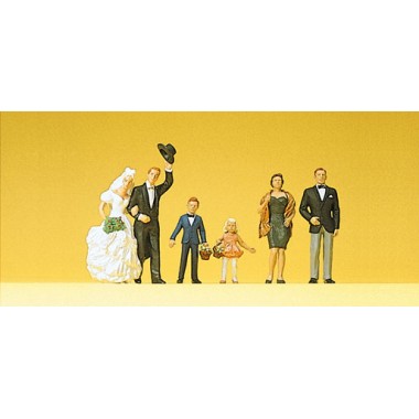 Figurines Mariés et invités Figurines Mariés et invités