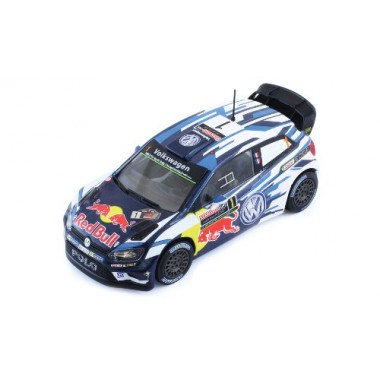 Miniature Volkswagen Polo R WRC n°1 2ème Rallye Australie 2016 Ogier/Ingrassa Miniature Volkswagen Polo R WRC n°1 2ème Rallye Australie 2016 Ogier/Ingrassa
