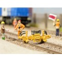 Machine pour déplacer les rails