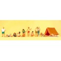 Figurines Au Camping 