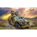 Maquette GAZ Tiger avec Missiles Kornet