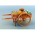 Chariot d'assortiment de légumes