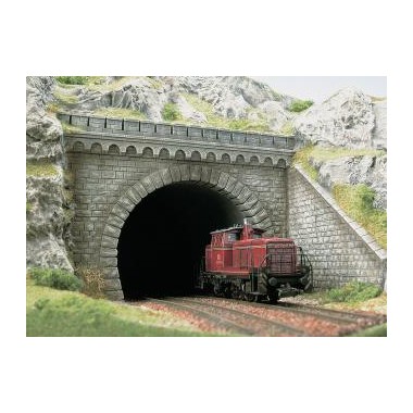 Entrée de tunnel, à 2 voies Entrée de tunnel, à 2 voies
