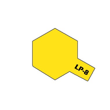 Tamiya LP8 Jaune Pur, peinture laquée Pot 10 ml Tamiya LP8 Jaune Pur, peinture laquée Pot 10 ml