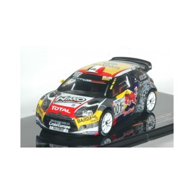 Miniature Citroen DS 3 WRC 1 LOEB RALLYE PAUL RICARD 2016