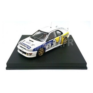 Miniature SUBARU IMPREZA WRC n°3 DE JONG/HILLEN RALLYE TULIP 1998 2ème Miniature SUBARU IMPREZA WRC n°3 DE JONG/HILLEN RALLYE TULIP 1998 2ème