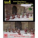 Figurines maquettes Ancient Shang chinois vs Zhou Dynasty Troopers