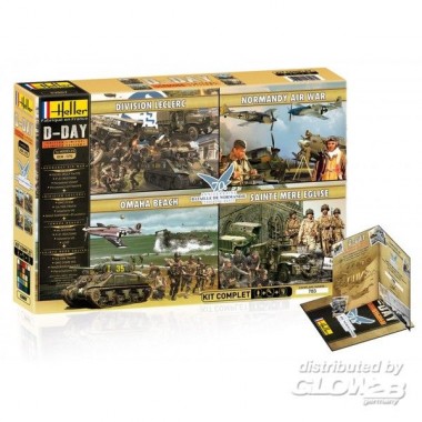 Maquette Coffret militaire Edition Limitée D-day 1/72