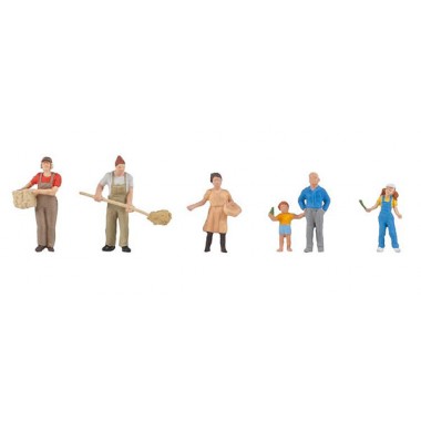 Figurines Autour de l'enclos (agriculteurs, fermiers) Figurines Autour de l'enclos (agriculteurs, fermiers)