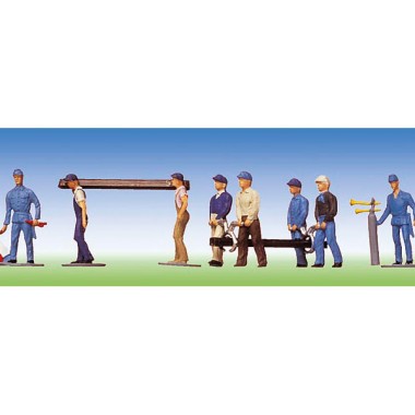 Figurines Constructeurs de voies Figurines Constructeurs de voies