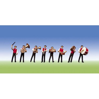 Figurines Bande musiciens costume Figurines Bande musiciens costume