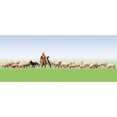 Figurines Berger + moutons Z Figurines Berger + moutons Z