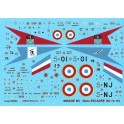 Décalques Mirage IIIC 5ème escadre