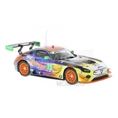 Miniature Mercedes-Benz AMG GT3 N°75 - "SUN ENERGY1 RACING" 24H DAYTONA 2017