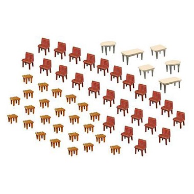 Figurines Tables+Chaises Figurines Tables+Chaises