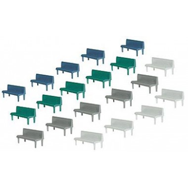 Figurines Bancs 20 pièces Figurines Bancs 20 pièces