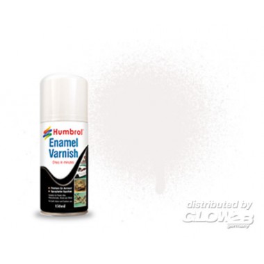 Humbrol 049 vernis mat, bombe de peinture enamel 150 ml