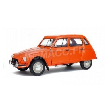 Miniature Citroën Dyane 6 1974 orange