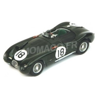 Miniature Jaguar XK120 C N°18 Vainqueur Le Mans 1953