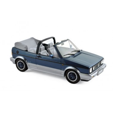 Miniature Volkswagen Golf Cabriolet “Bel Air” 1992 - Blue metallic