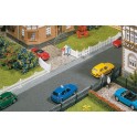 Maquette Clôture de jardin avec porte - Z