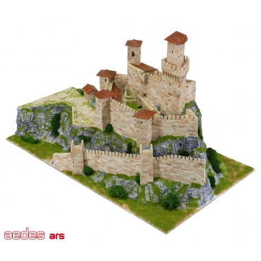 Maquette Pic Guaita du mont Titalo Saint-Marin