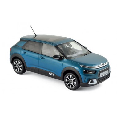 Miniature Citroën C4 Cactus 2018 - Emeraude Blue & White deco 