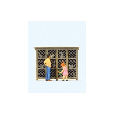 Figurines Cages à lapins Figurines Cages à lapins