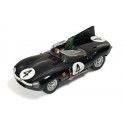 Miniature Jaguar D N°4 Vainqueur Le Mans 1956