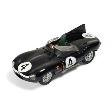 Miniature Jaguar D N°4 Vainqueur Le Mans 1956 Miniature Jaguar D N°4 Vainqueur Le Mans 1956