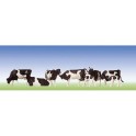 Figurines Set vaches noires 